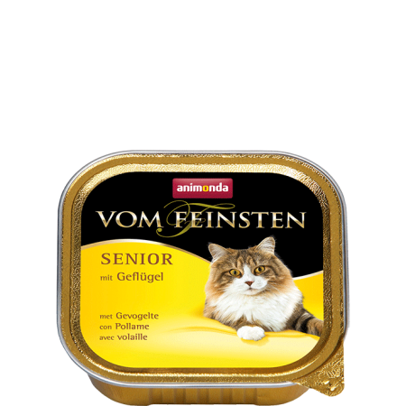 Animonda vom Feinsten - szalka SENIOR z drobiem